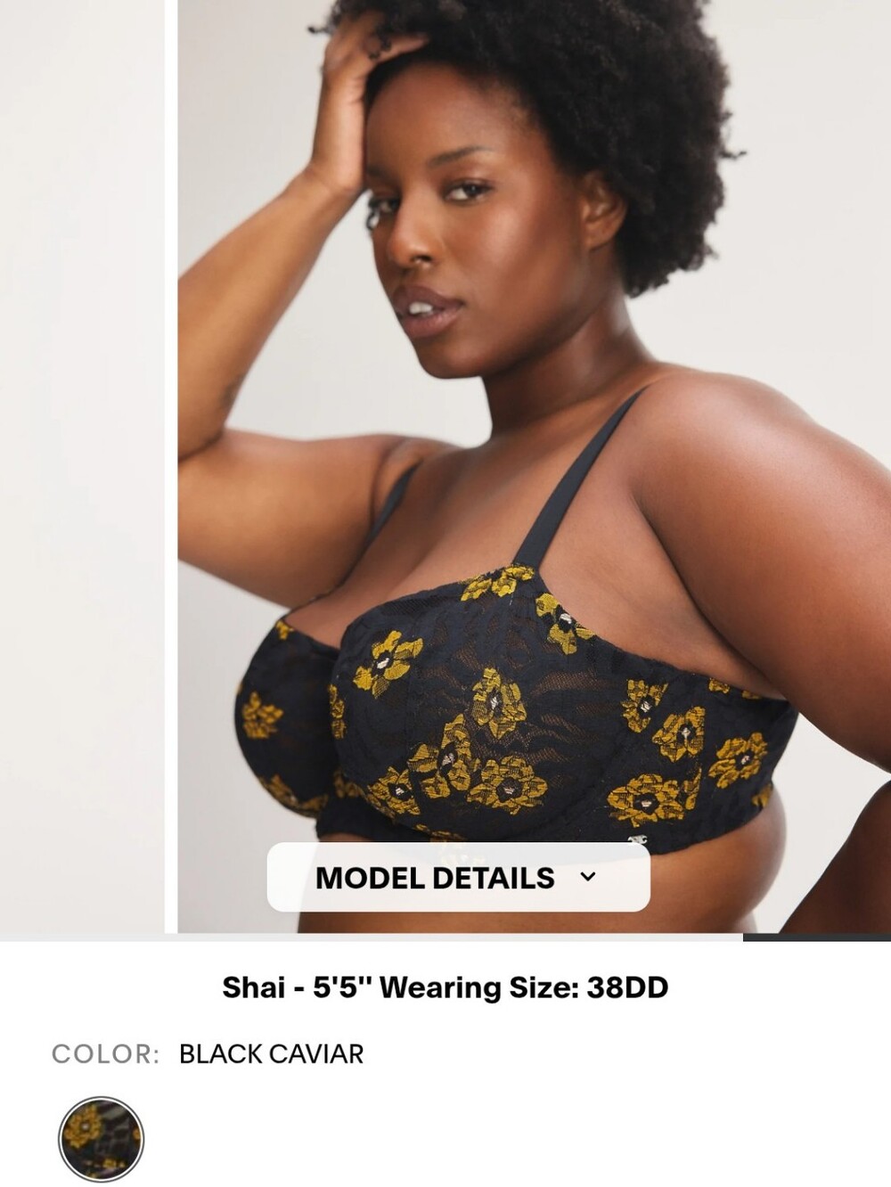 Savage X Fenty Feline Floral Unlined Balconette Bra & Cheeky Panty Set - Picture 10 of 14